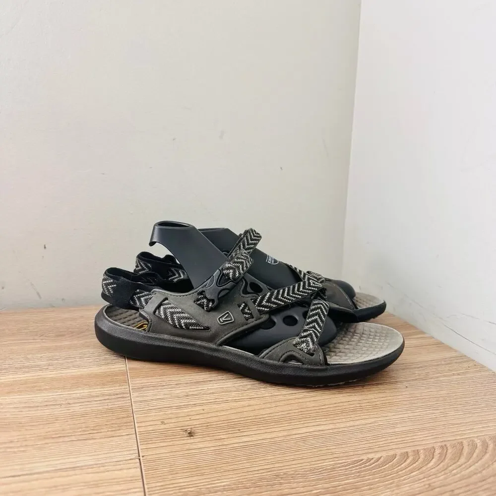 Keen Maupin Gray Strappy Sandals Men’s Size 9
